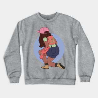 Modern Mecha Pilot Crewneck Sweatshirt